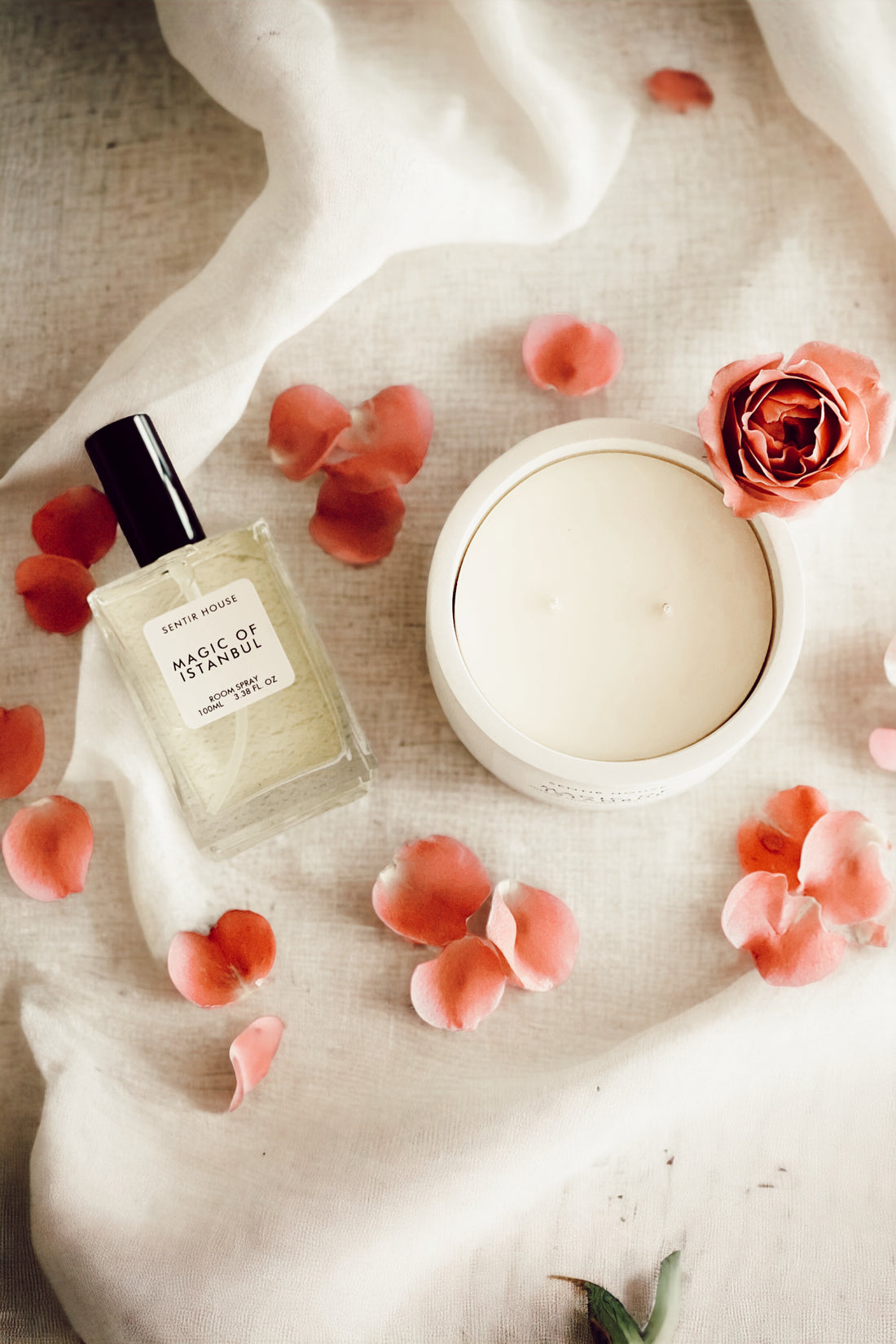 Roses and Candles for Date Night 